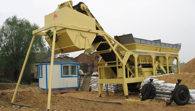 YWCB Series of Mobile Stabilized Soil Mixing Plant
