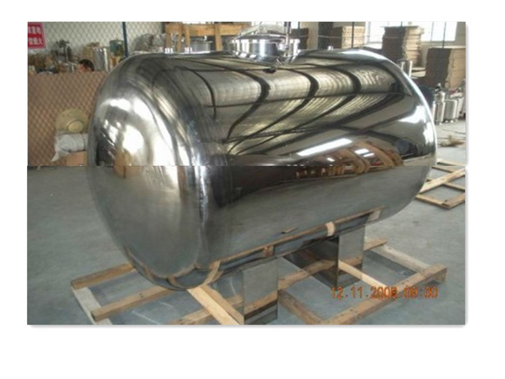 500-1000L Stainless Steel diesel fuel storage tank 