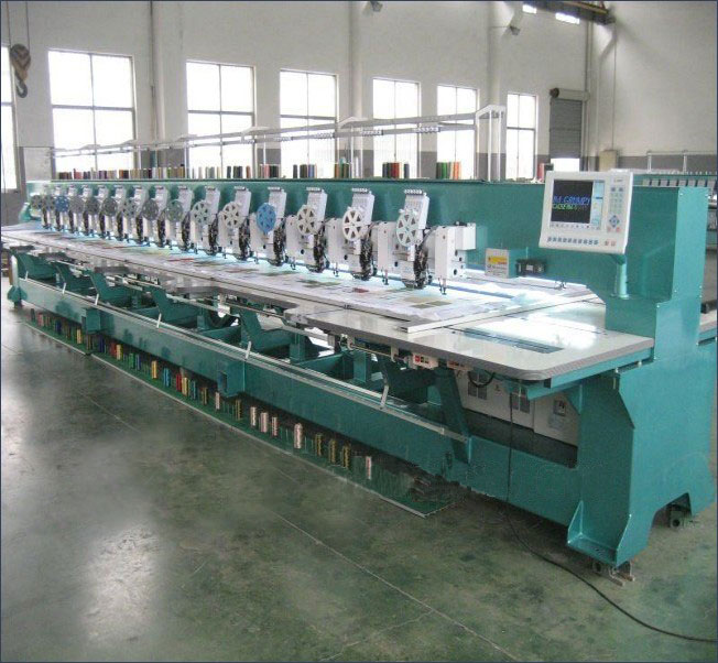TP615 Flat Sequin Chenille Mixed Embroidery Machine 