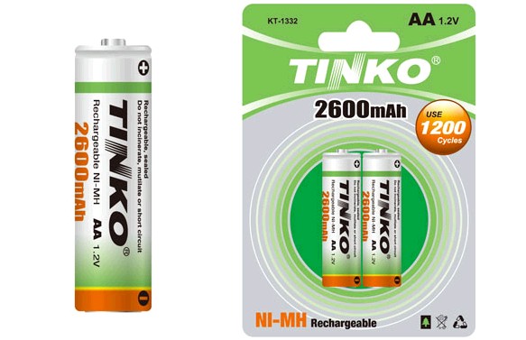 Rechargeable Battery (NI-MH Size AA 2600MAH)